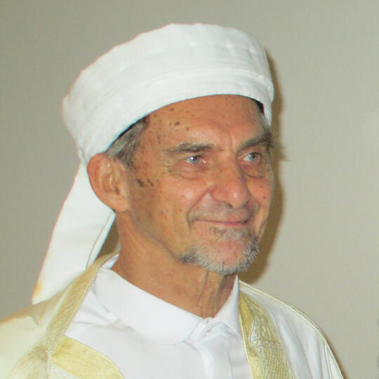 Charles-André Gilis (1934-2025) Portrait de Charles-André Gilis (Sidi Abd ar-Razzâq Yahyâ) en 2013